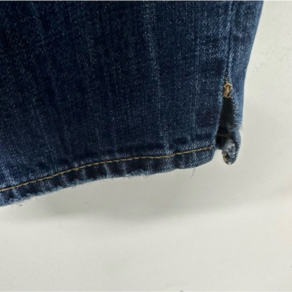 American Eagle Outfitters Men's Distressed Dark Blue Jeans - Picture 7 of 7